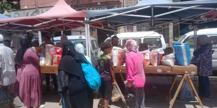 التوسع فى أسواق اليوم الواحد بالاسكندرية لتوفير السلع بأسعار مناسبة للمواطنين