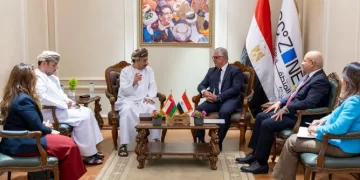 «جمال الدين» يستقبل السفير العُماني بالقاهرة لبحث سبل التعاون الاقتصادي والاستثماري
