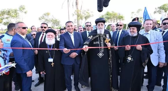 البابا تواضروس الثاني يفتتح مجمع مباني خدمات «أغصان الزيتون» بالعبور 2 - جريدة الجمهورية 6 29 - جريدة الجمهورية