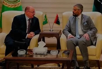 مندوب ليبيا لدى جامعة الدول العربية يلتقي سفير سلوفاكيا بالقاهرة