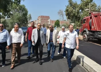 بتكلفة 30 مليون جنيه.. توسعة وتأهيل طريق بحر مشتول بالشرقية
