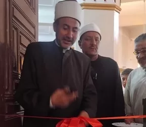 لخدمة أهل القرآن.. افتتاح قاعة اجتماعات ومكتبة إسلامية بمسجد غانم الأشعري ببرج البرلس
