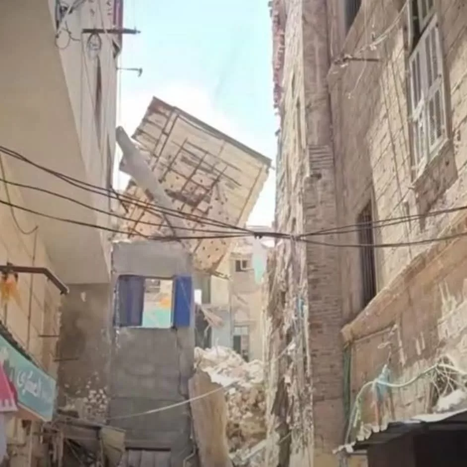 مصرع شخص فى انهيارعقار قديم بشارع ابو وردة ببحرى بالاسكندرية 2 - جريدة الجمهورية WhatsApp Image 2026 07 06 at 3.06.28 PM - جريدة الجمهورية