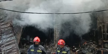 الحماية المدنية تنقذ منطقة الفلكي شرق الإسكندرية من حريق مدمر