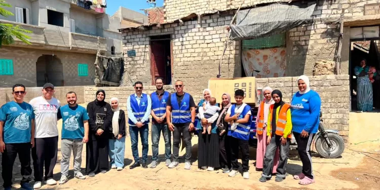 قافلة للتحالف الوطني تقدم مساعدات متنوعة للأسر المستحقة بقرى النوبارية 1 - جريدة الجمهورية قافلة للتحالف الوطني تقدم مساعدات متنوعة للأسر المستحقة بقرى النوبارية