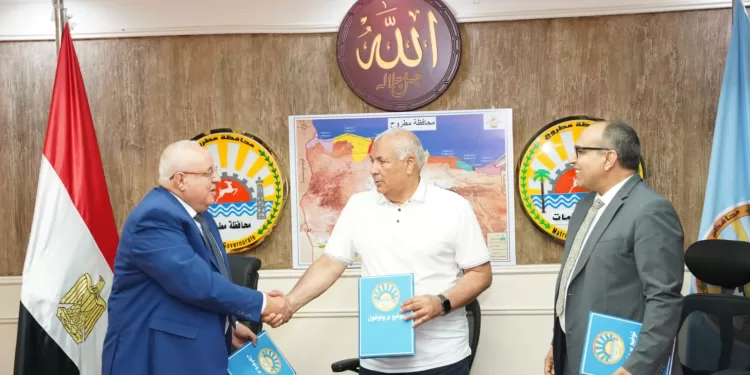 بروتوكول تعاون بين «بوتاجاسكو» ومحافظة مطروح و«بتروجاس» لتشغيل محطة تعبئة البوتاجاز