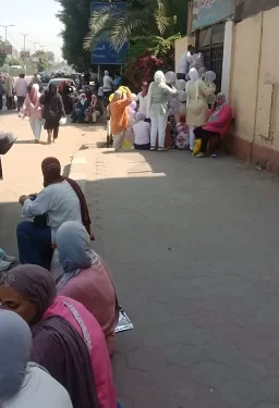 أولياء الأمور يتسلقون الأبواب.. لقطات مبهجة في ختام «ماراثون الثانوية العامة» بالمنيل