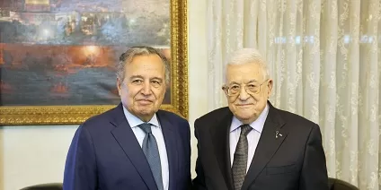 أمين عام جامعة الدول العربية يشدد على ضرورة دعم موازنة فلسطين لمواجهة العجز المتزايد 1 - جريدة الجمهورية أمين عام جامعة الدول العربية يشدد على ضرورة دعم موازنة فلسطين لمواجهة العجز المتزايد
