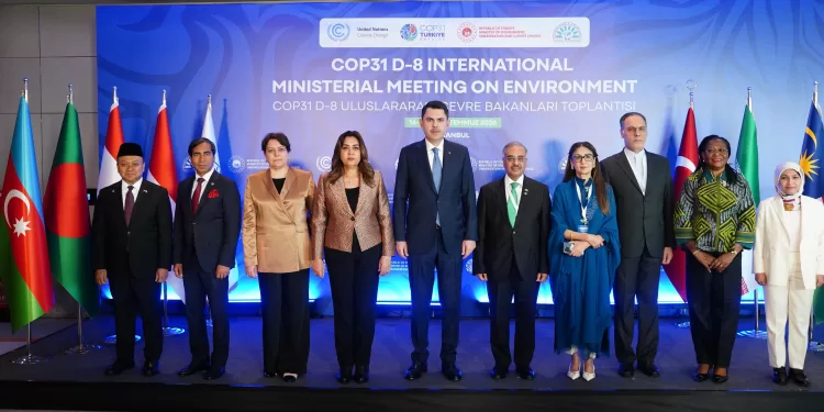 وزيرة التنمية المحلية والبيئة تلقي كلمة مصر في الاجتماع الوزاري لمجموعة الدول الثماني النامية (D-8) بتركيا