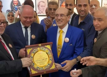 محمد صبحي بعيون عالمية في متحف محمود مختار