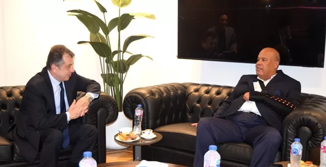 لقاء مصري أرميني لتوسيع الشراكات الاستثمارية وزيادة التبادل التجاري 1 - جريدة الجمهورية لقاء مصري أرميني لتوسيع الشراكات الاستثمارية وزيادة التبادل التجاري