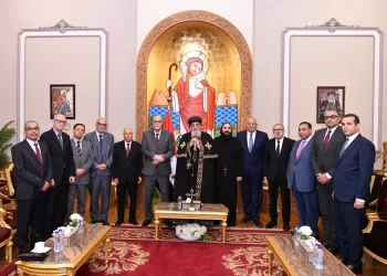 البابا تواضروس يستقبل رئيس هيئة قضايا الدولة 11 - جريدة الجمهورية البابا تواضروس يستقبل رئيس هيئة قضايا الدولة
