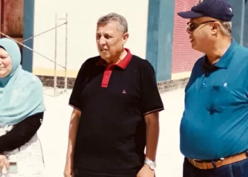 على مساحة 5 آلاف متر.. تفقد أعمال إنشاء ثالث مدرسة مصرية يابانية بالبحيرة
