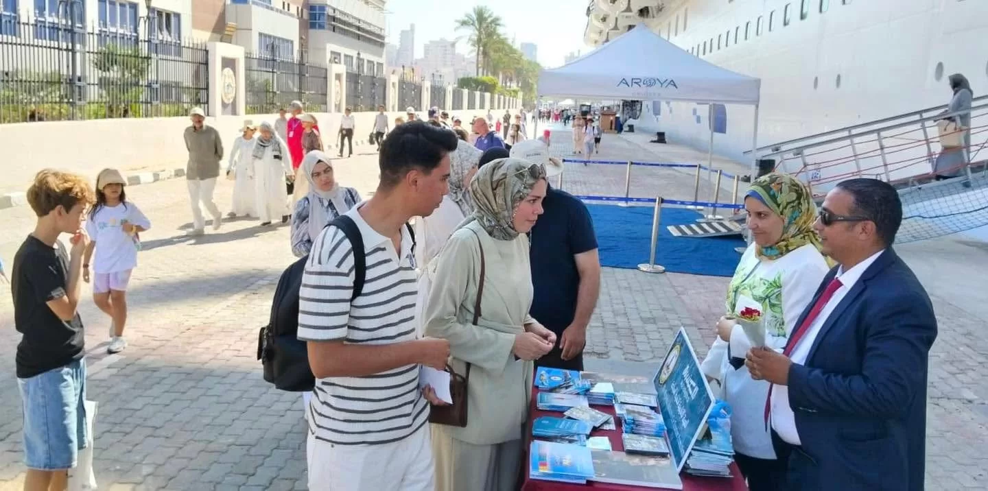 ميناء الإسكندرية يستقبل السفينة السياحية اوريا فى رحلتها الخامسة للميناء وعلى متنها 3846 راكب 2 - جريدة الجمهورية WhatsApp Image 2026 07 30 at 8.28.14 PM 1 1 - جريدة الجمهورية