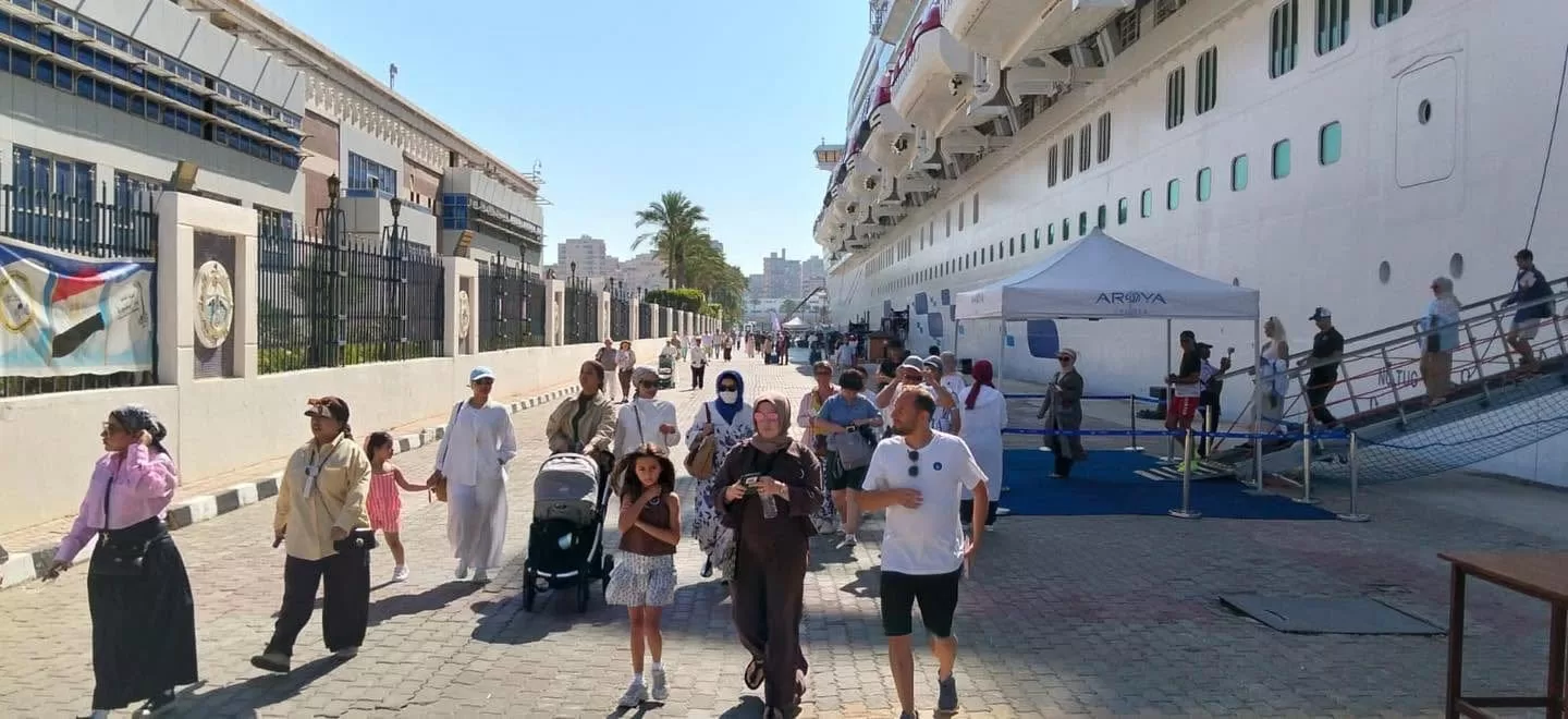 ميناء الإسكندرية يستقبل السفينة السياحية اوريا فى رحلتها الخامسة للميناء وعلى متنها 3846 راكب 3 - جريدة الجمهورية WhatsApp Image 2026 07 30 at 8.28.14 PM 2 - جريدة الجمهورية