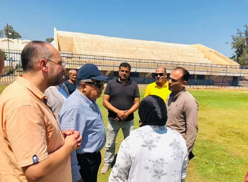اللواء طارق مرزوق يتابع كفاءة الخدمات والمنشآت الرياضية بنادي بلقاس