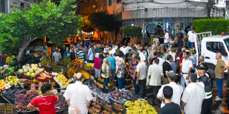 محافظ الإسكندرية يأمر بتوزيع الفاكهة المصادرة في حملة إزالة بالمنتزه على دور الرعاية والمستشفيات