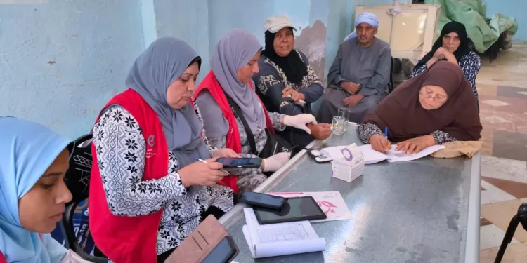 قافلة طبية مجانية بقرية النجيلة بكوم حمادة على مدار يومين