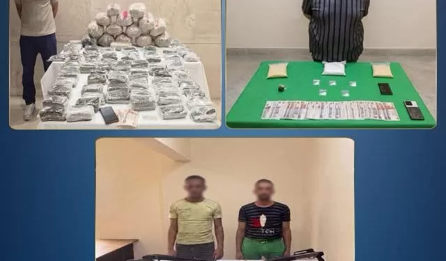 مصرع 5 من بلطجية الشوارع في مداهمات شرسة برصاص الآلي.. وضبط شحنة «سموم الموت» بـ 105 ملايين جنيه و139 بندقية