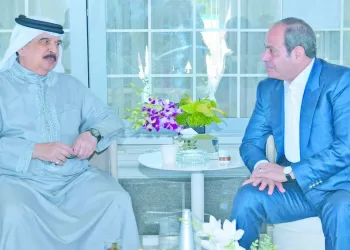قمة «مصرية ـ بحرينية».. بالعلمين الجديدة