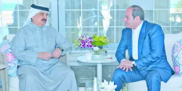 قمة «مصرية ـ بحرينية».. بالعلمين الجديدة