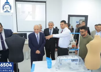 «جامعة الريادة» تُنهي تجهيزاتها لاستقبال اللجنة الخماسية بكلية الفنون والتصميم