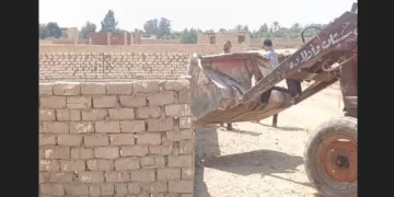 إزالة 16 حالة تعدٍ على الأراضي الزراعية وأملاك الدولة بالشرقية