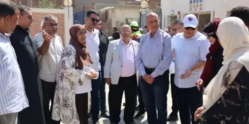 جولة تفقدية لمتابعة مشروعات مياه الشرب والصرف الصحي بالقليوبية ومبادرة «حياة كريمة»