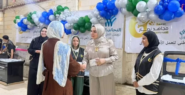 «التحالف الوطني» و«مؤسسة مجاهد نصار» يجهزون 40 عروساً بالقليوبية 3 - جريدة الجمهورية 2 159 - جريدة الجمهورية