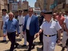 مدير أمن المنيا الجديد يقود حملة مكبرة لإزالة الإشغالات وضبط الشارع بمدينة مغاغة