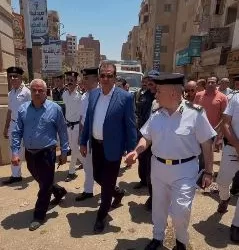 مدير أمن المنيا الجديد يقود حملة مكبرة لإزالة الإشغالات وضبط الشارع بمدينة مغاغة