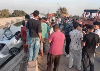 مأساة في ليلة الزفاف.. مصرع 3 وإصابة 3 آخرين في حادث انقلاب سيارة بموكب عروسين في أوسيم