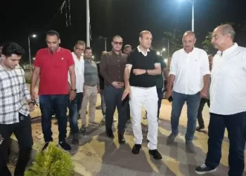محافظ أسيوط يتفقد أعمال تطوير ميدان القناطر بالوليدية ويؤكد على أهمية المشاركة المجتمعية