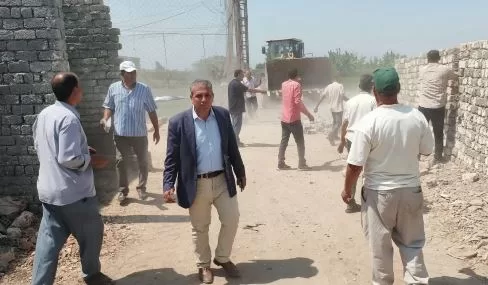 إزالة 148 حالة تعدٍ واسترداد عشرات الأفدنة والأمتار بمحافظة الشرقية 3 - جريدة الجمهورية 4 115 - جريدة الجمهورية