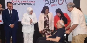 نائبة محافظ الإسكندرية تشارك في فعالية مبادرة «اتحرك وافرح» لتوزيع الكراسي المتحركة