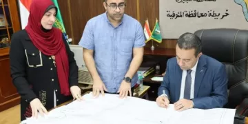 محافظ المنوفية يعتمد الأحوزة العمرانية الجديدة لـ 17 قرية ضمن الدفعة الثانية