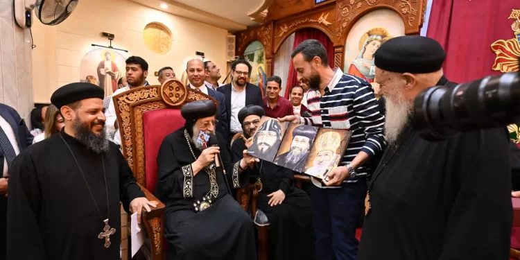 البابا تواضروس يشهد احتفالية تدشين كنيسة الشهيدين مارجرجس والأمير تادرس الشطبي بالإسكندرية