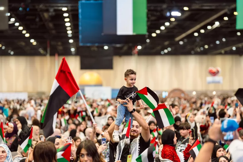 دبي تستضيف النسخة الأولى من فعالية «الإمارات تحب فلسطين» 7 - جريدة الجمهورية Emirates Loves Palestine 1 - جريدة الجمهورية