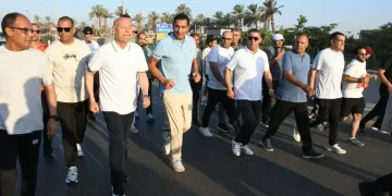 وزير الشباب والرياضة ومحافظ القاهرة يشهدان ماراثون «القاهرة مهد الحضارة» بمشاركة 7000 متسابق