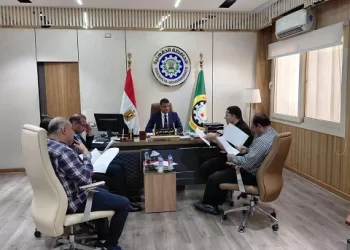 متابعة مشروعات المنطقة الصناعية بجمصة ودعم المستثمرين