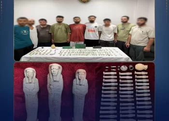 يقظة الداخلية تكشف لصوص التاريخ.. الأشرار التسعة سقطوا بـ 118 قطعة أثرية قبل بيعها 2 - جريدة الجمهورية يقظة الداخلية تكشف لصوص التاريخ.. الأشرار التسعة سقطوا بـ 118 قطعة أثرية قبل بيعها