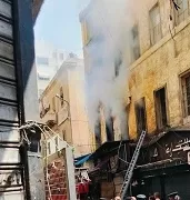 الحماية المدنية تنقذ «قلب الإسكندرية» من حريق مدمر.. وحماية محكمة الحقانية