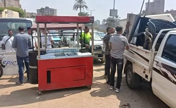 رفع ٢٥٠ إشغال وتشميع مقهى مخالف في حملة مكبرة بالحوامدية 6 - جريدة الجمهورية رفع ٢٥٠ إشغال وتشميع مقهى مخالف في حملة مكبرة بالحوامدية