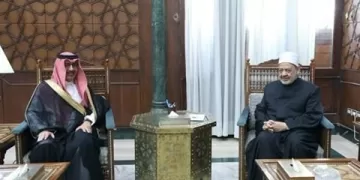 شيخ الأزهريستقبل السفير السعودي وبحث سُبل تعزيز التعاون المشترك