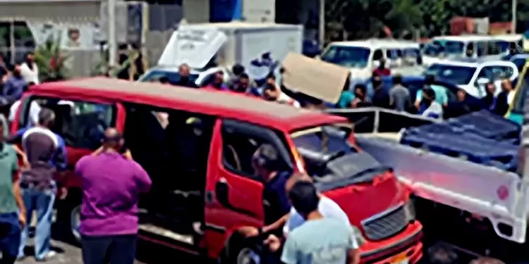 مصرع سيدة وإصابة 4 أخريات في حادث تصادم «ميكروباص وجامبو» بـ«دائري الإسكندرية»
