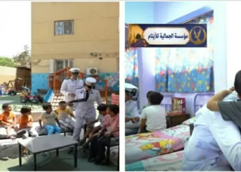الداخلية تشارك المرضى والأيتام والمسنين الاحتفال بالمولد النبوي الشريف.. ضباط وضابطات يقدمون حلوى المولد ويرسمون الفرحة على وجوه المواطنين