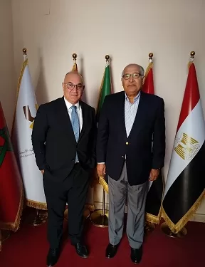 «التضامن الأفرو-آسيوي» و«المصري للشئون الخارجية» يبحثان تعزيز التعاون ونظماً لندوة في أكتوبر 1 - جريدة الجمهورية «التضامن الأفرو-آسيوي» و«المصري للشئون الخارجية» يبحثان تعزيز التعاون ونظماً لندوة في أكتوبر