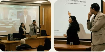 جامعة القاهرة الأهلية تنظم ورشة حول توظيف الذكاء الاصطناعي في إنتاج الوسائط التعليمية لذوي الإعاقة