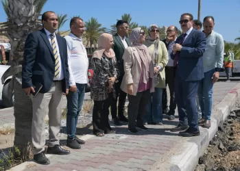 بطول 6 كيلومترات.. 400 مليون جنيه لازدواج طريق التفريعة بمدينة بورفؤاد