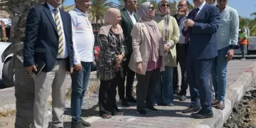 بطول 6 كيلومترات.. 400 مليون جنيه لازدواج طريق التفريعة بمدينة بورفؤاد